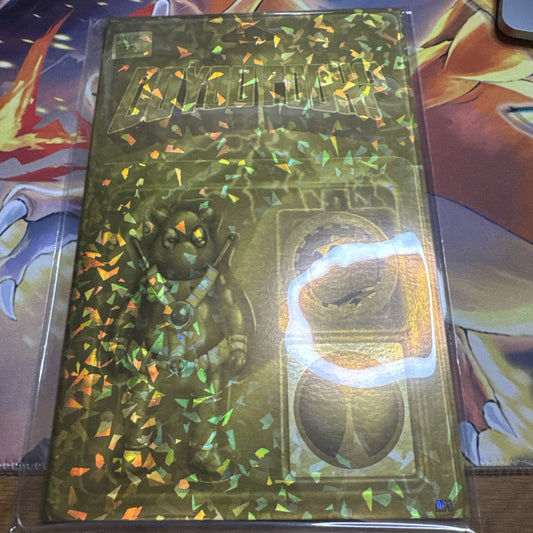 Do You Pooh Action figure variant Negative AP 1 it’s the 1/1 gold crystal fleck