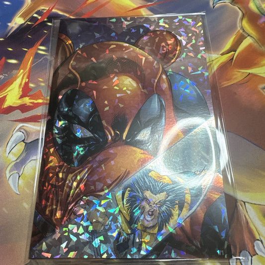 Do You Pooh Wolverine 155 Homage Virgin Crystal fleck Foil 1/1