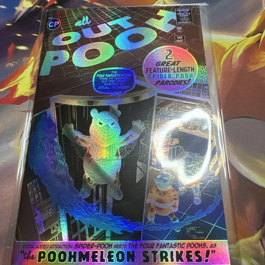 Do You Pooh #1 Amazing Spider-Man #1 Homage AP4 negative