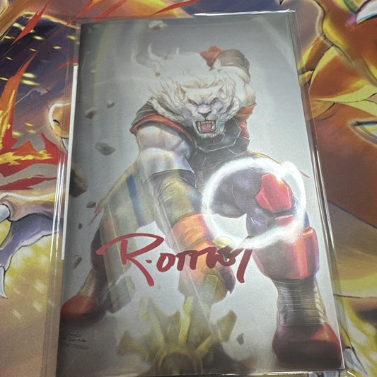 Share  Battle Beast #1 Da Silva Signed by Ryan Ottley w COA